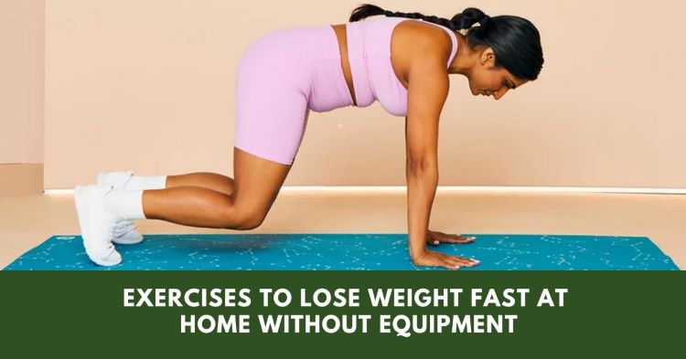 Exercises To Lose Weight Fast At Home Without Equipment